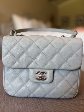 Chanel Urban Companion size Small in Light Gray